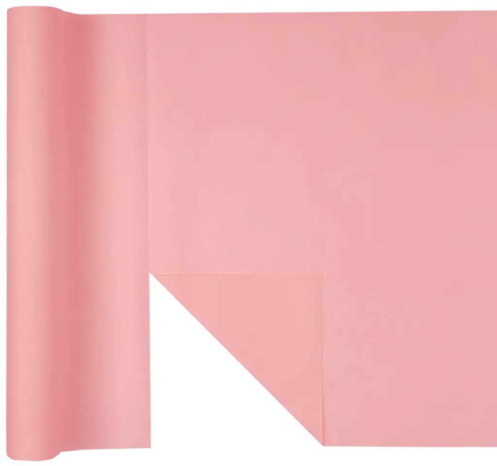 Harmony 4,8 m voorgesneden tafelloper - Roze