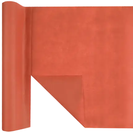 Harmony 4,8 m voorgesneden tafelloper - Terracotta