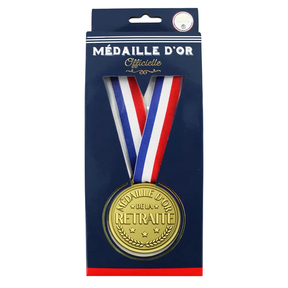 Gouden medaille voor pensioen