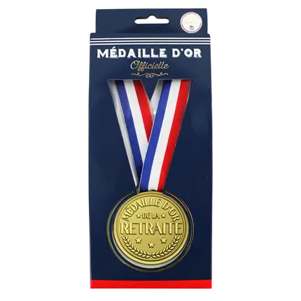 Gouden medaille voor pensioen