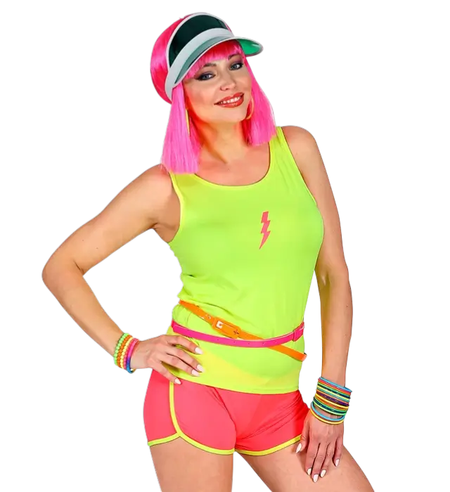 "FLUORESCERENDE ORANJE RIEM