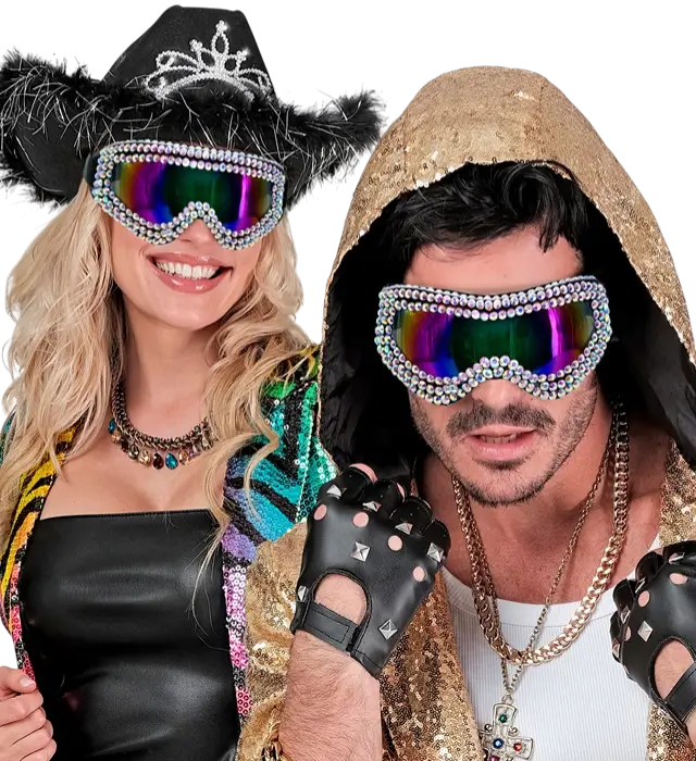 "APRÈS-SKI PARTY WINTER FESTIVAL BRIL MET STRASS-STEENTJES".