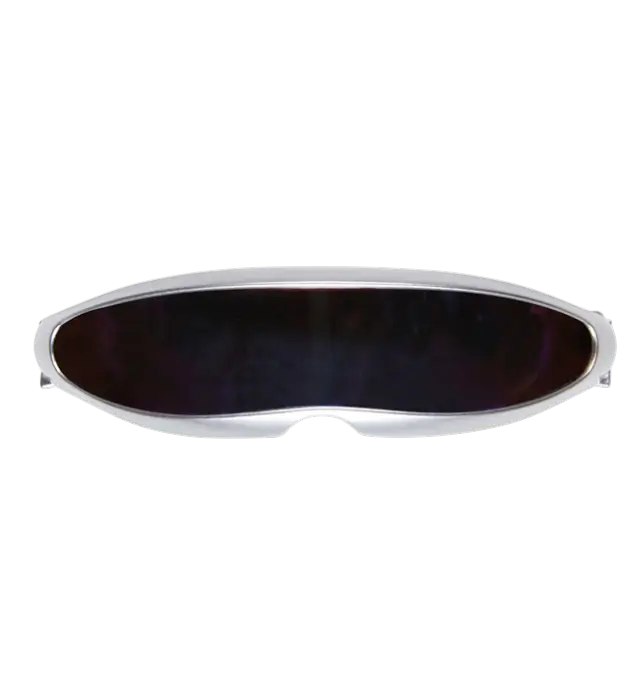 Zilveren Robot Bril – Futuristisch Kostuum Accessoire