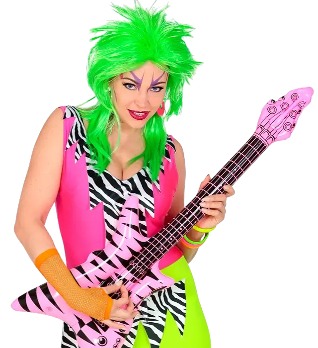 "NEON ORANJE VINGERLESS GLOVES 33 cm
