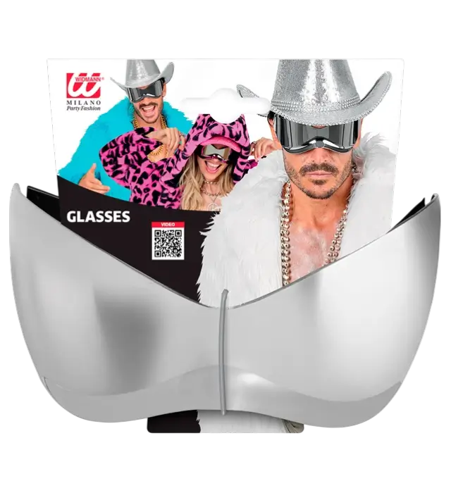 Super Spiegel Zonnebril – Zonnebril met Spiegelglazen – Kostuum Accessoire