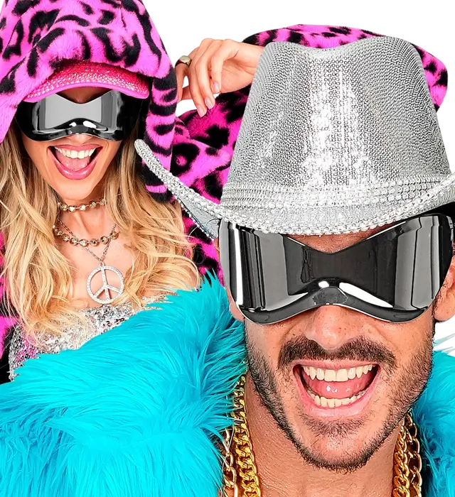 Super Spiegel Zonnebril – Zonnebril met Spiegelglazen – Kostuum Accessoire