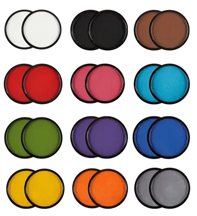 Aqua Schminkpalette 24 Kleuren – 10 ml – Schmink voor Kostuum