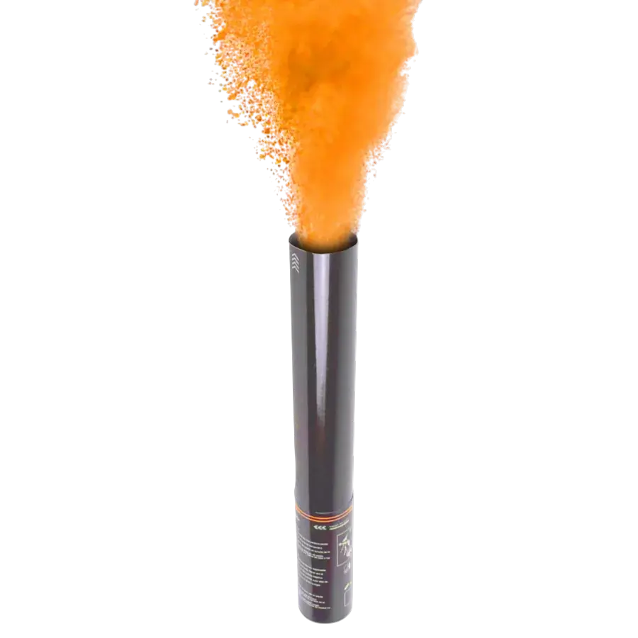 Holi handmatig kruit kanon 40 cm - Oranje