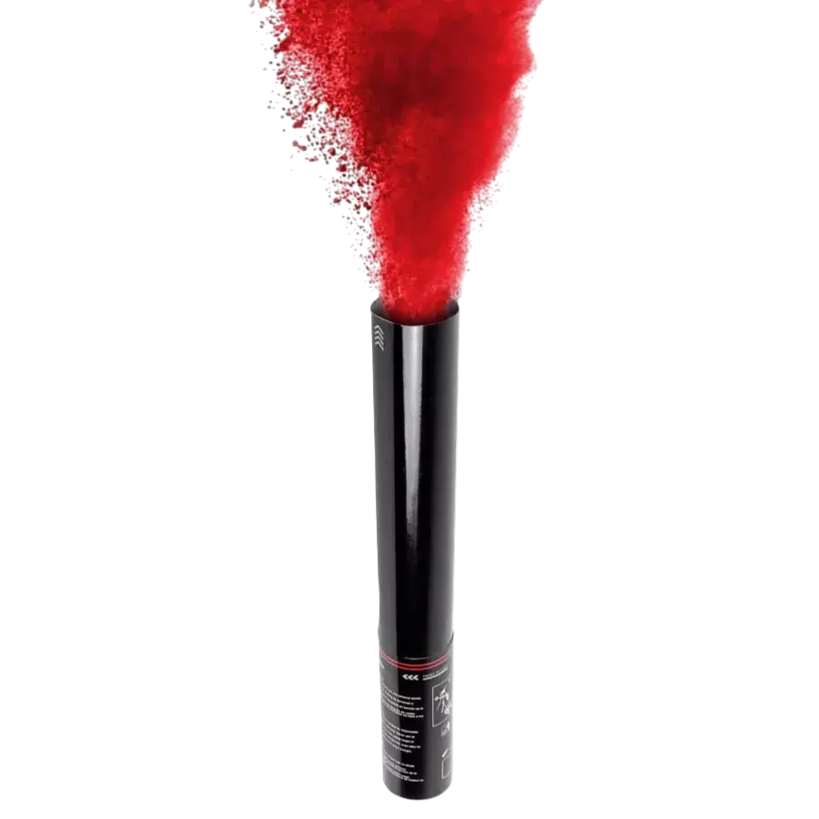 Holi handmatig kruit kanon 40 cm - Rood