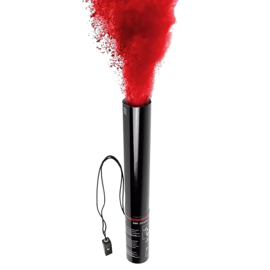 Holi elektrisch kruitpistool 40 cm - Rood