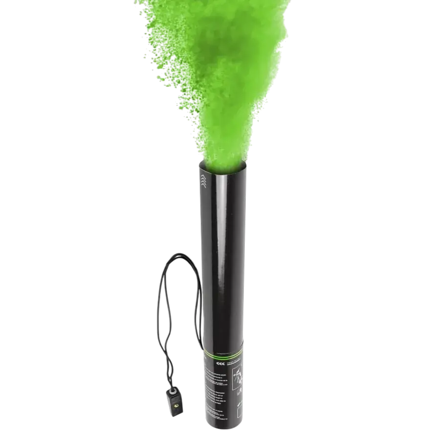 Holi elektrisch kruitpistool 40 cm - Groen