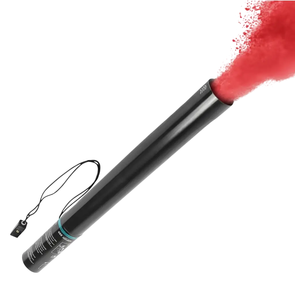 Holi elektrisch buskruitpistool 80 cm - Rood