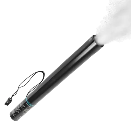 Holi elektrisch buskruitpistool 80 cm - Wit