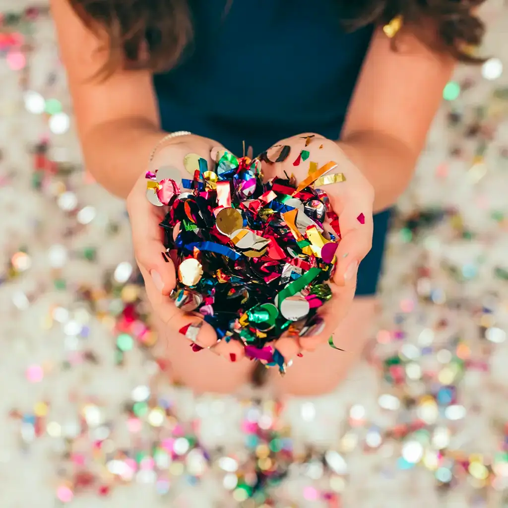 Elektrisch confetti kanon MAGIC FX 80cm - Veelkleurig