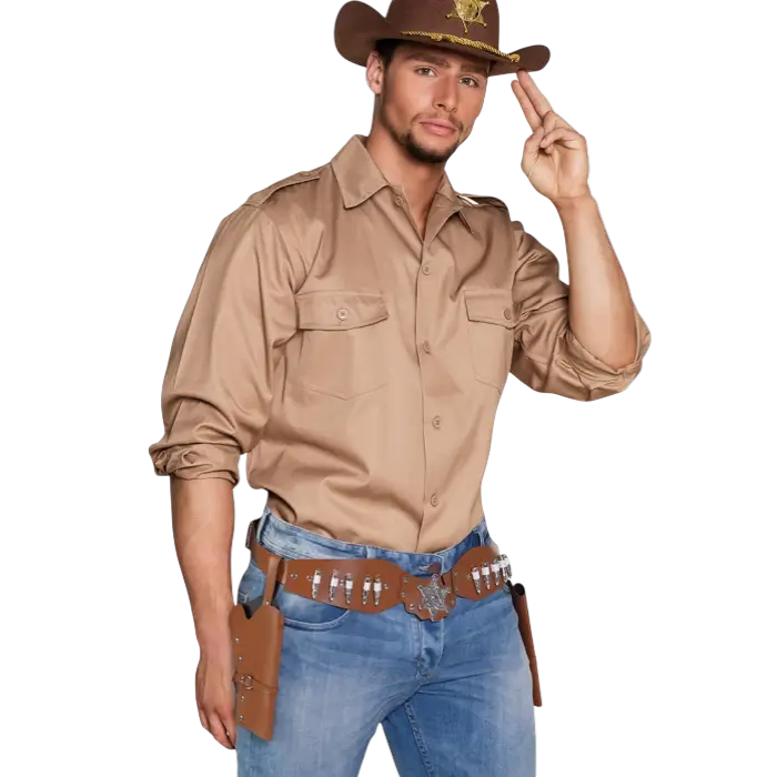 Bijpassende Sheriff cowboykoffers