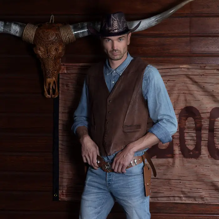 Bijpassende Sheriff cowboykoffers