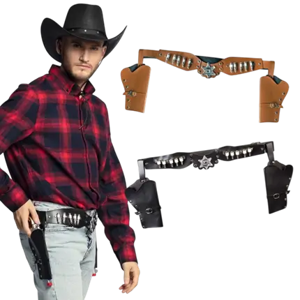 Bijpassende Sheriff cowboykoffers