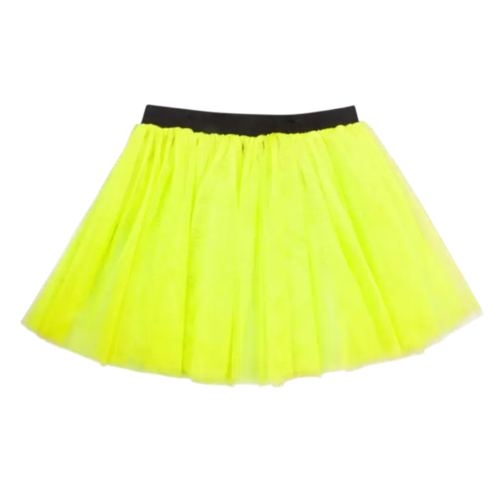 Fluorescerende gele tutu