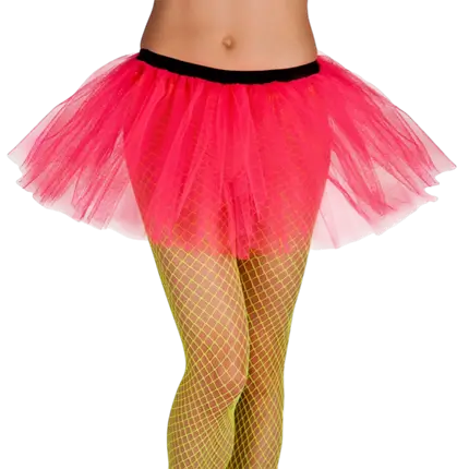 Neon roze tutu