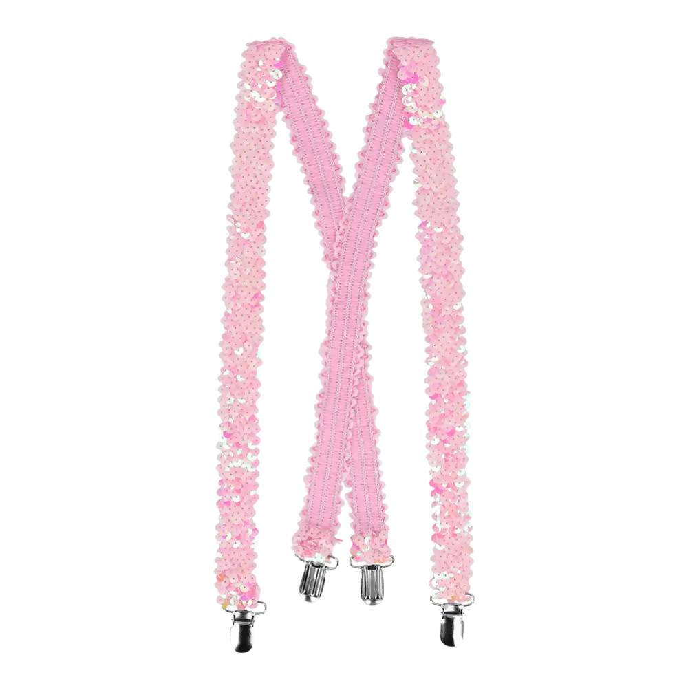 Lichtroze glitterset