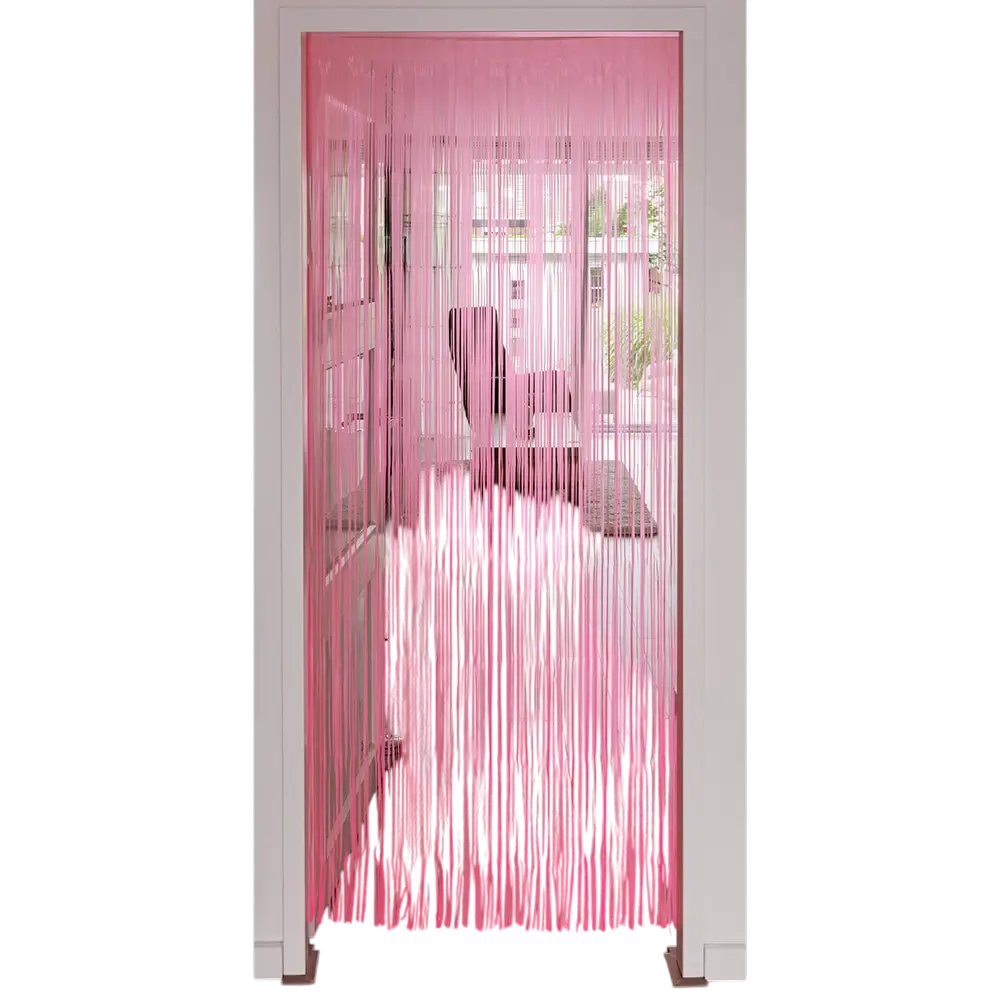 Fluoroze aluminium gordijn 200x100cm