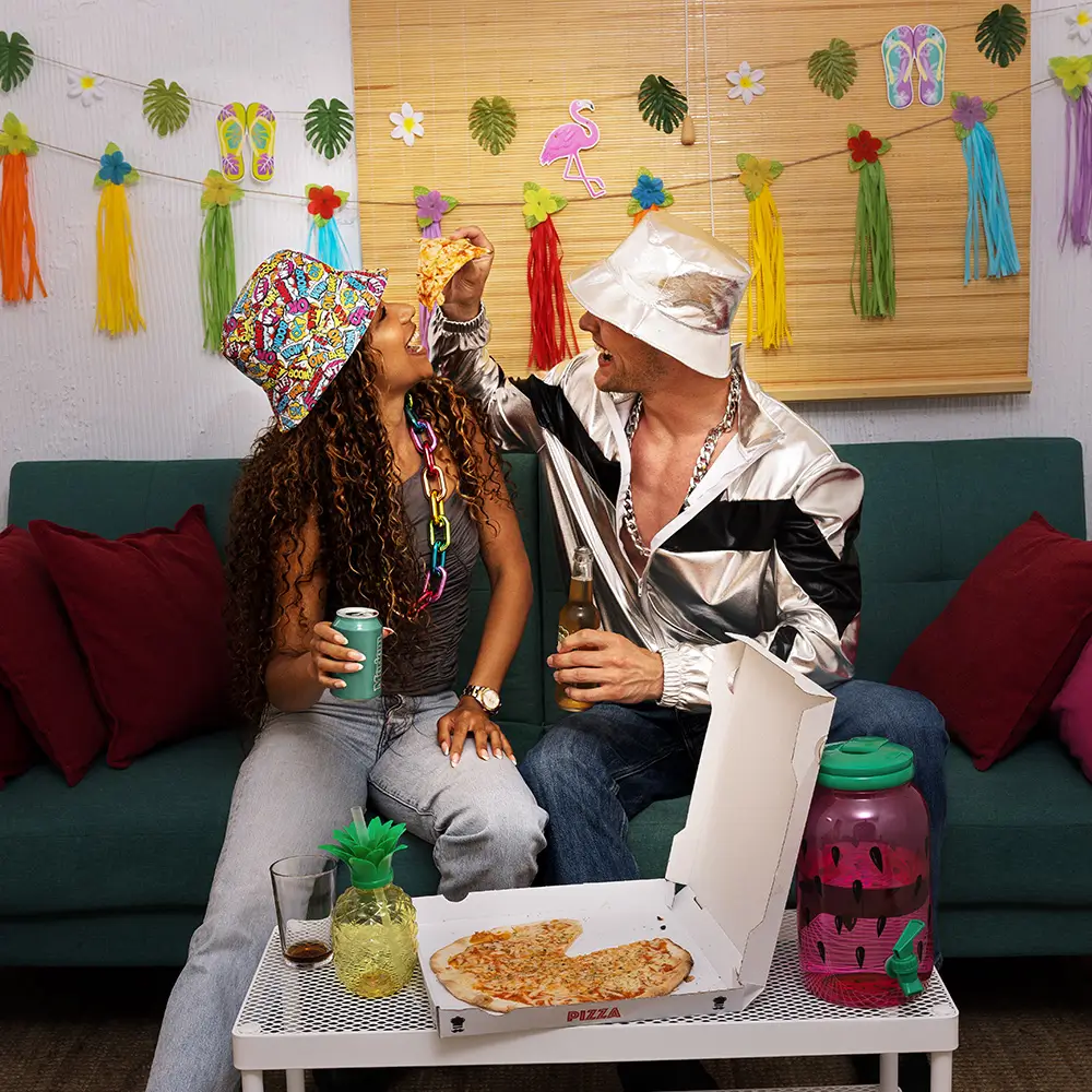 Regenboogschakelketting