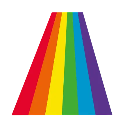 Regenboogtapijt (450 x 60cm)