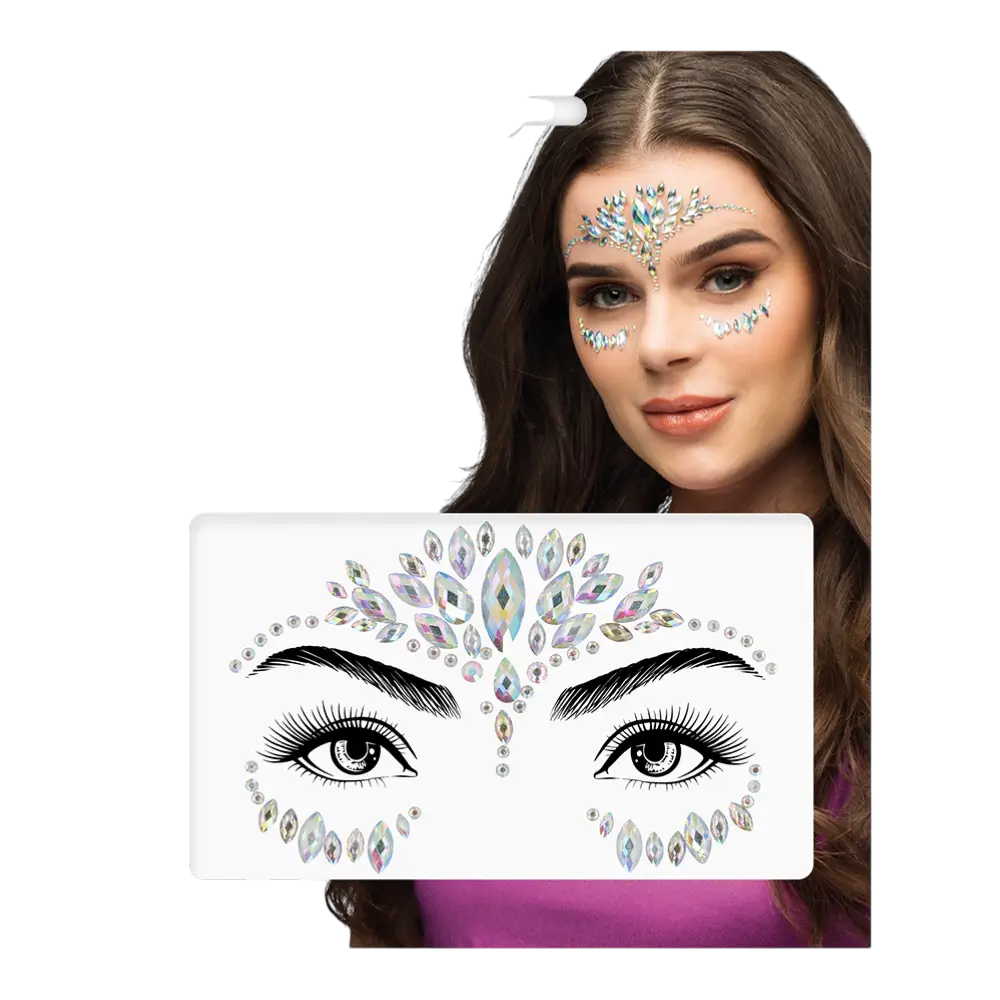 Olivia gezichtssieraden