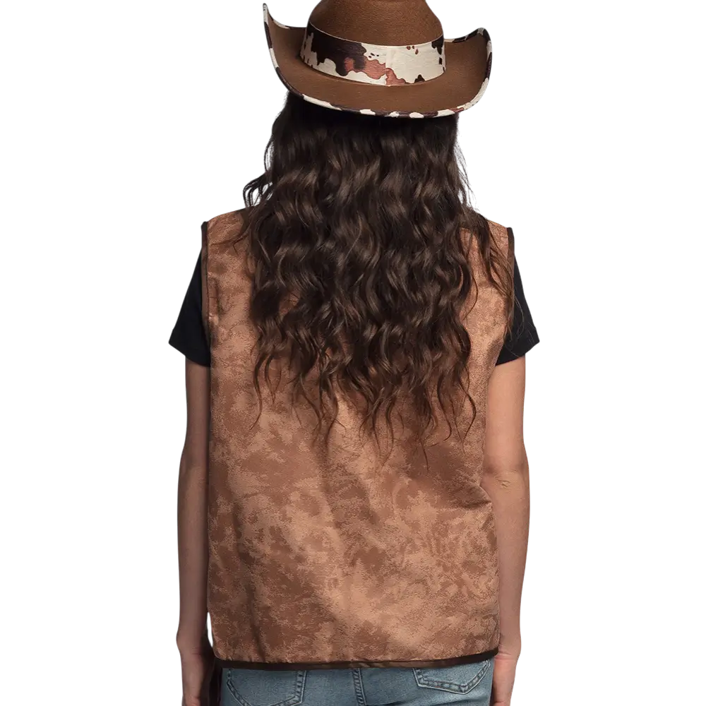 Bruin Western gilet (M)