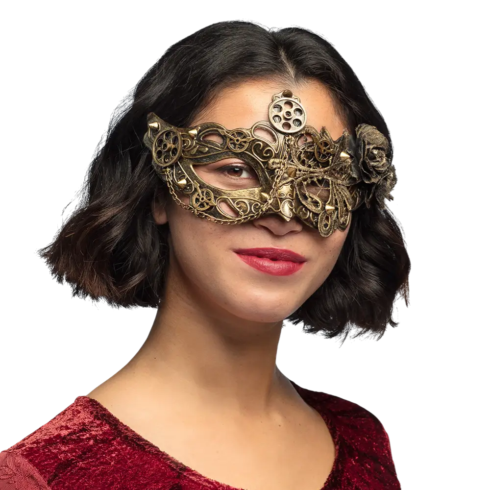 Stoombloem Wolf Masker