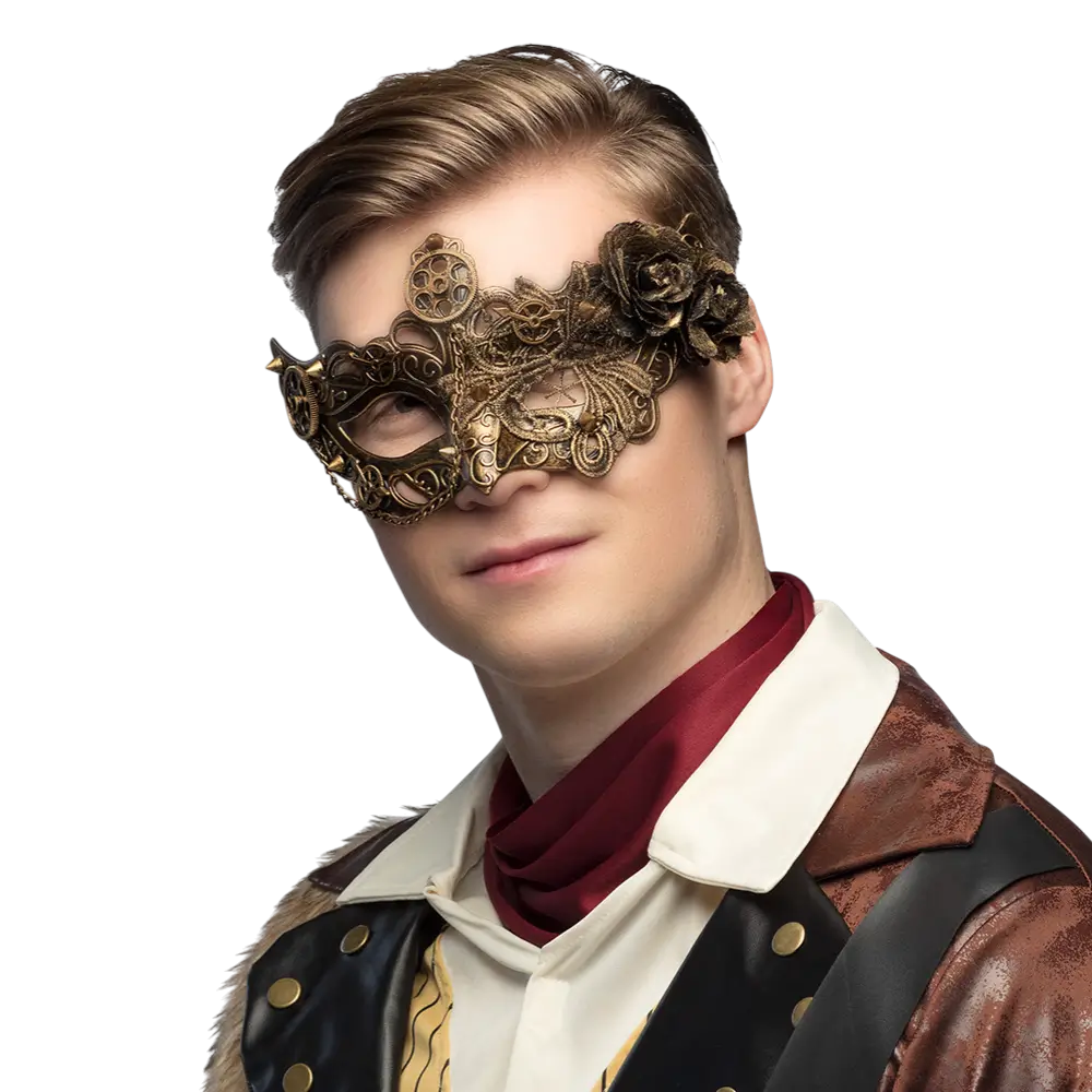 Stoombloem Wolf Masker