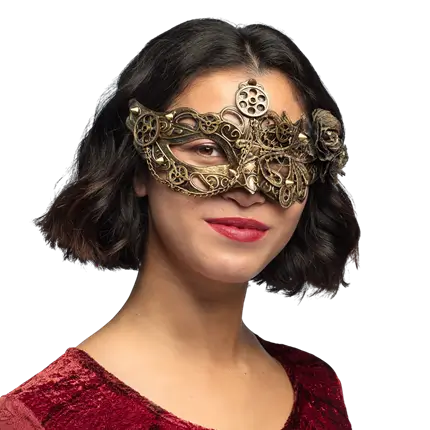 Stoombloem Wolf Masker
