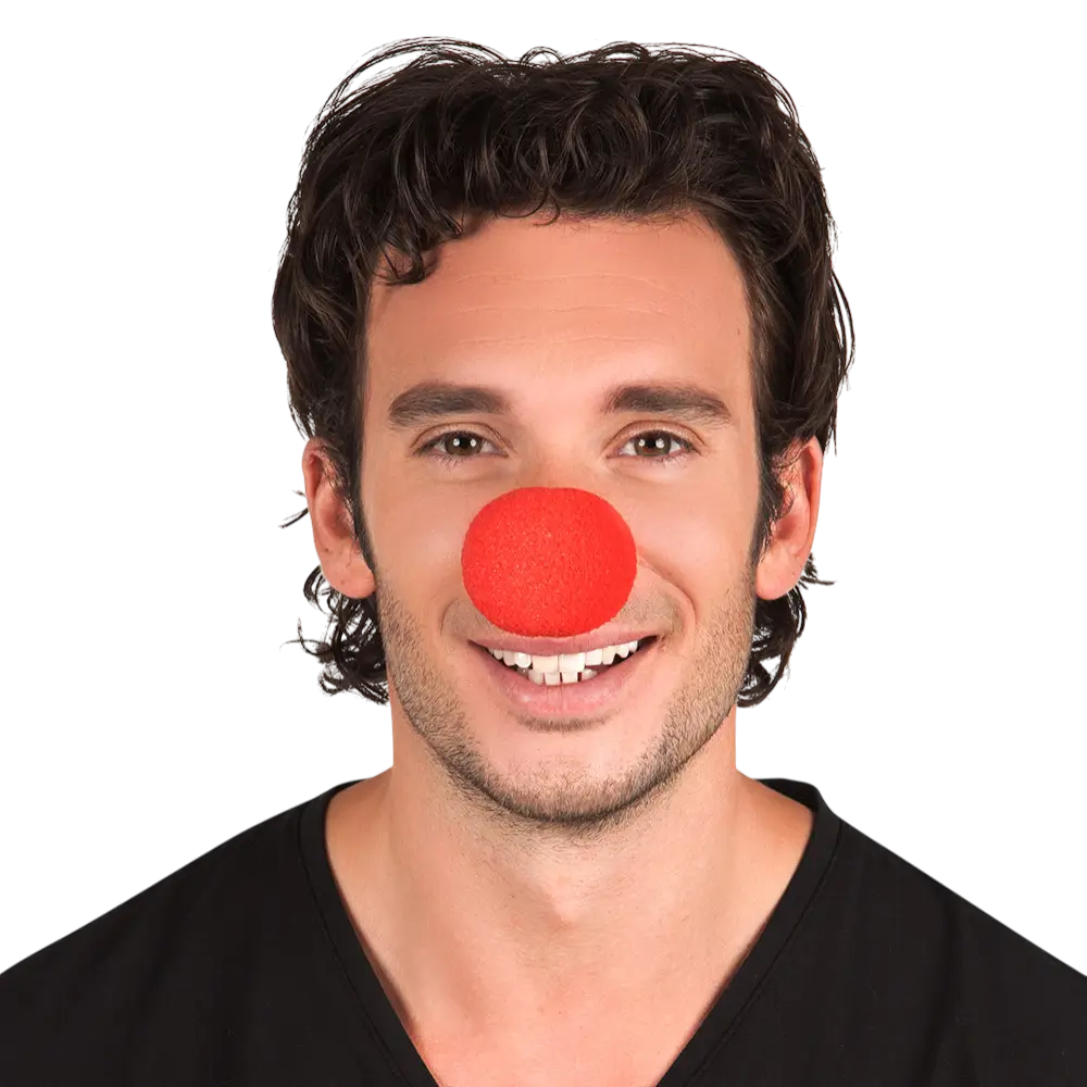Set van 12 clownneuzen
