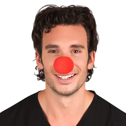 Set van 12 clownneuzen