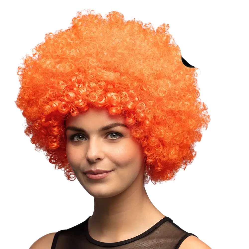 Groove oranje pruik
