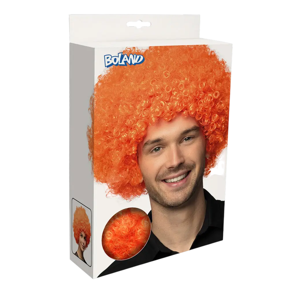 Groove oranje pruik