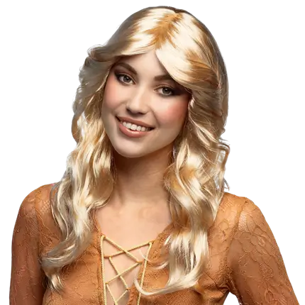 Rivier blonde pruik