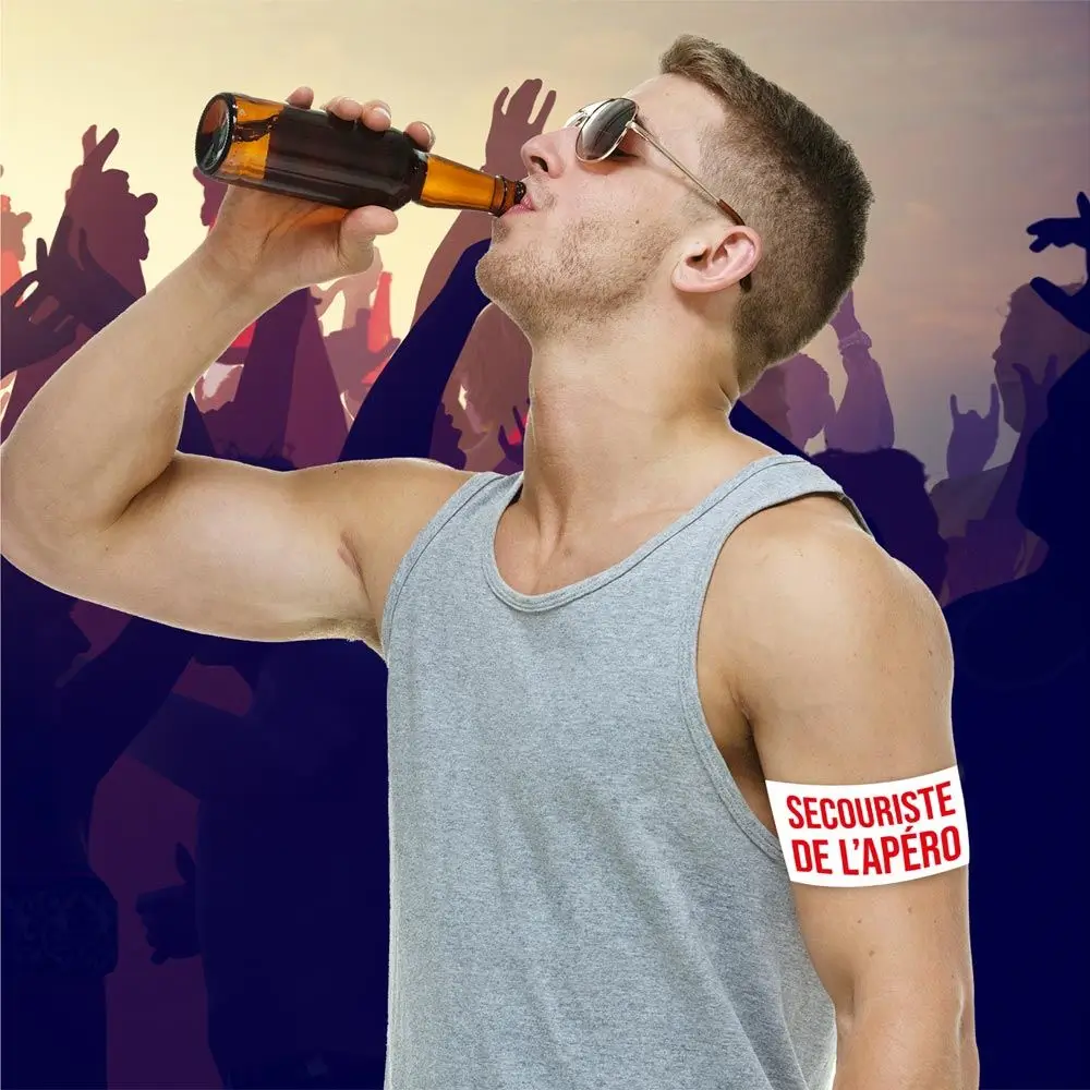 Secouriste de l'Apéro" Aperitief armband - Avond en EVG accessoire