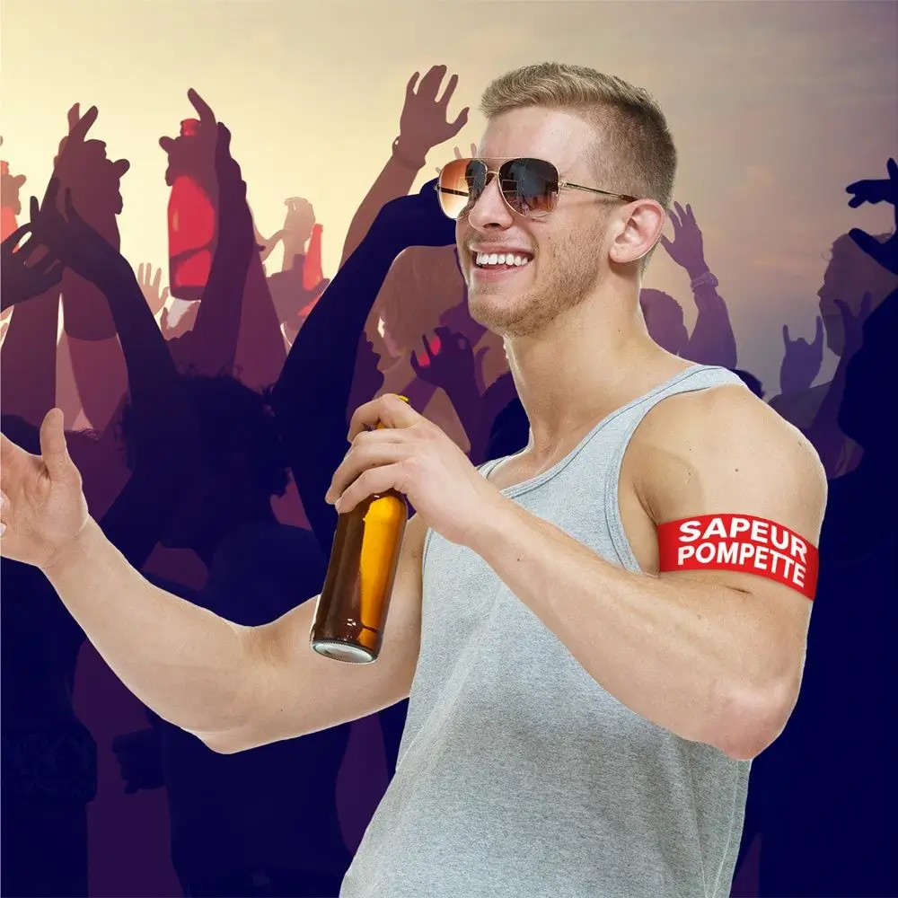 Aperitiefarmband "Sapeur Pompette" - Grappig Verjaardags- en Feestartikel