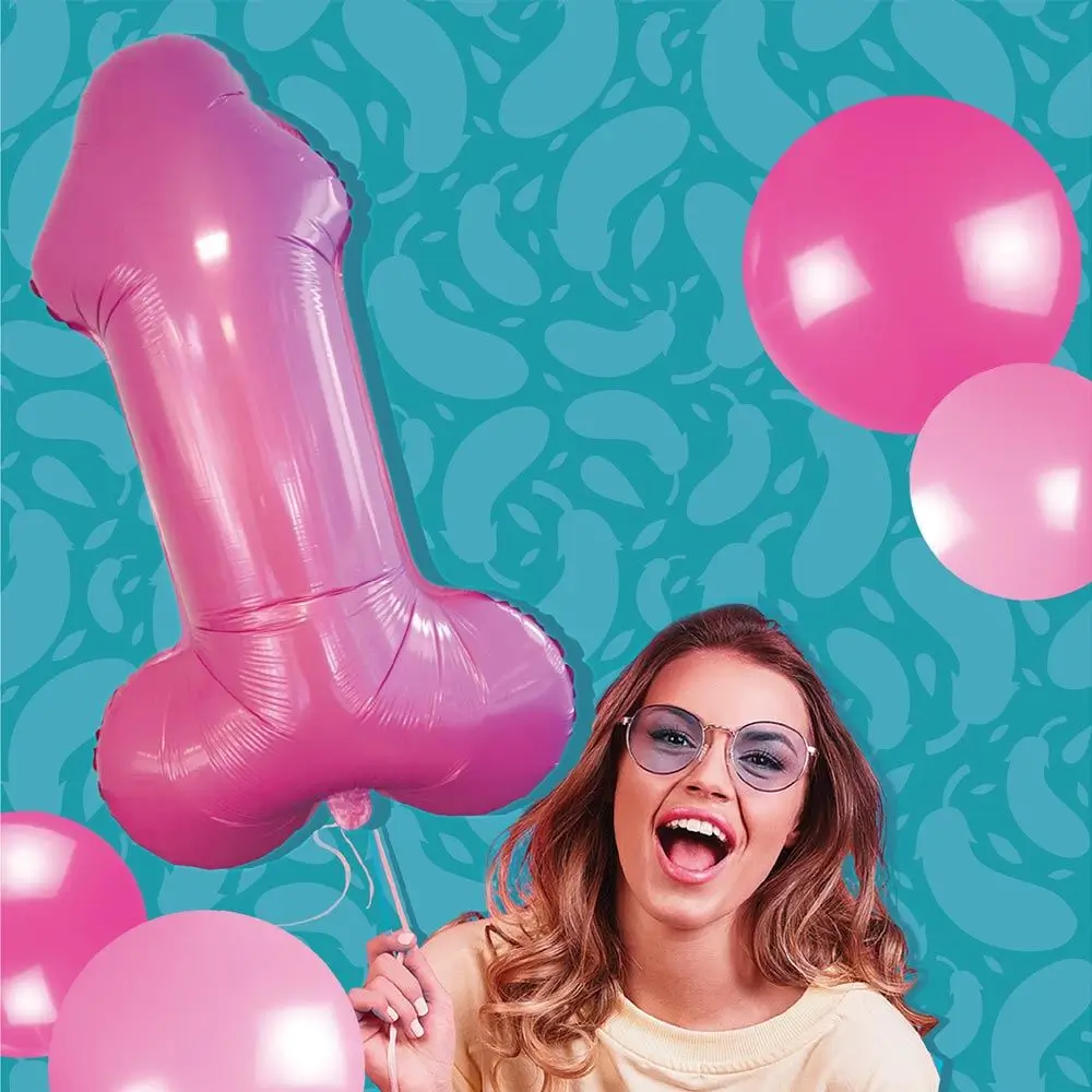 Reuze Zizi Metallic Ballon 80 cm - Leuke avond- en evenementdecoratie