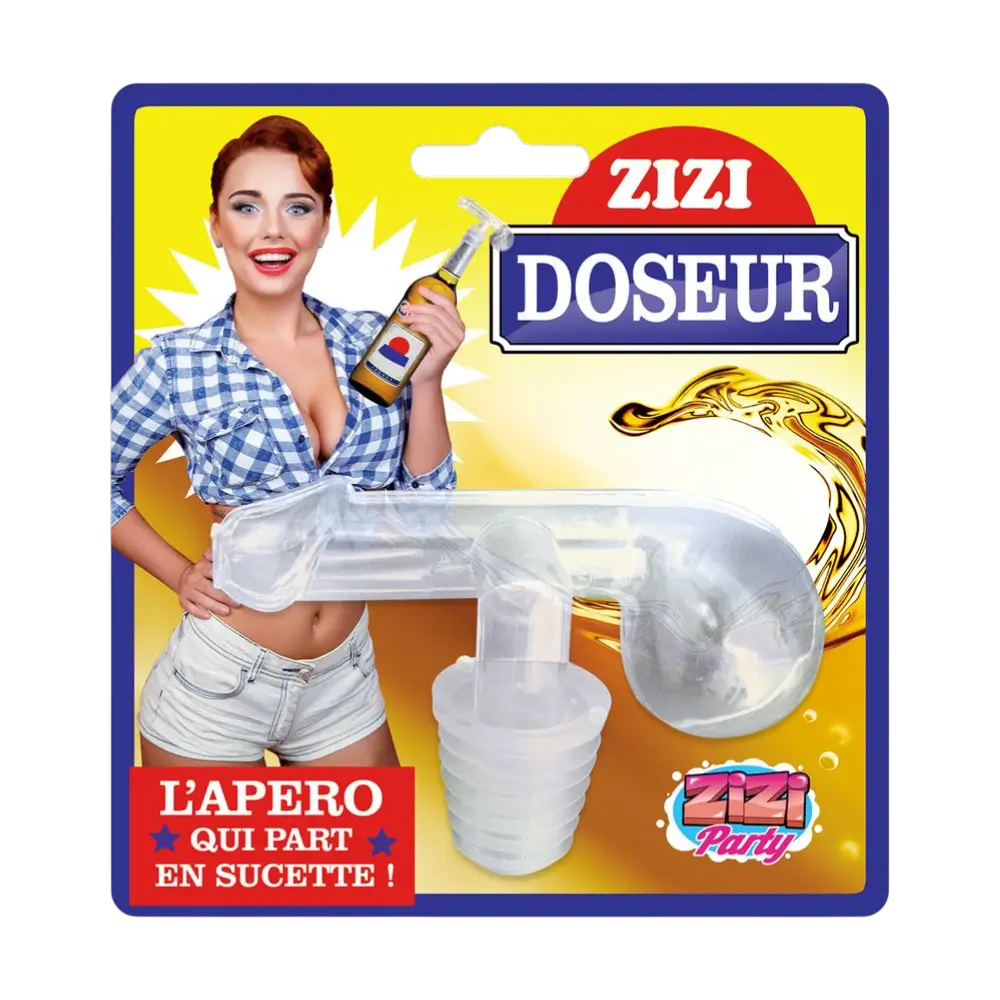 Zizi dispenser - Originele alcoholschenker voor feestjes en EVG's