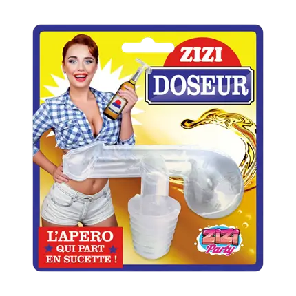 Zizi dispenser - Originele alcoholschenker voor feestjes en EVG's