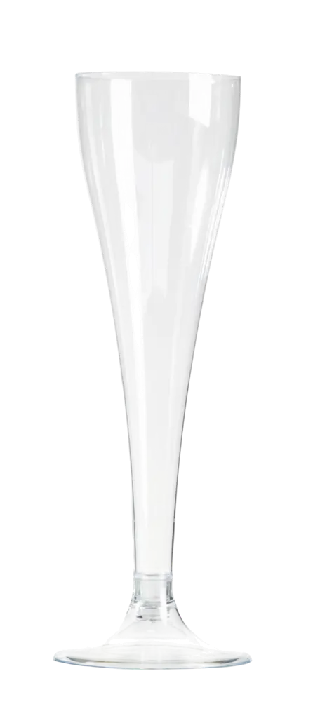 Herbruikbare Champagneflûtes 10 cl Kristallen Voet – Receptieglazen