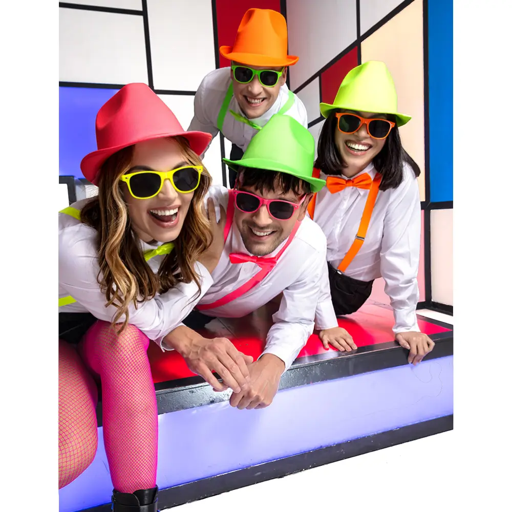 Fluorescerende feest- en verkleedaccessoires - Fluogroen