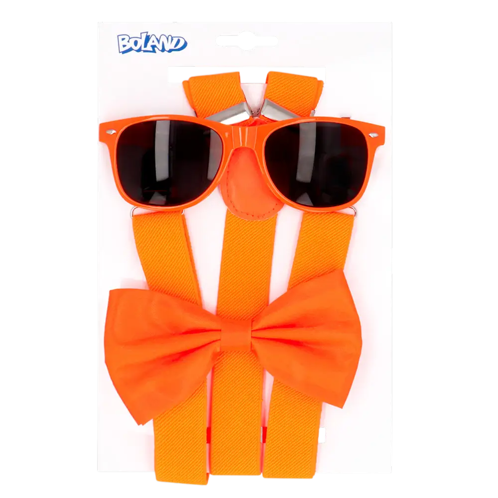 Fluorescerende feest- en verkleedaccessoires - Fluorescerend oranje