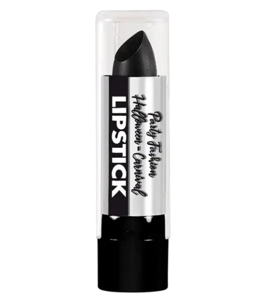 Zwarte lippenstift - Halloween Carnaval Schminken - 6 ml