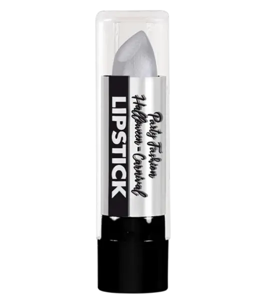 Zilveren Lipstick - Halloween Carnaval Schminken - 6 ml