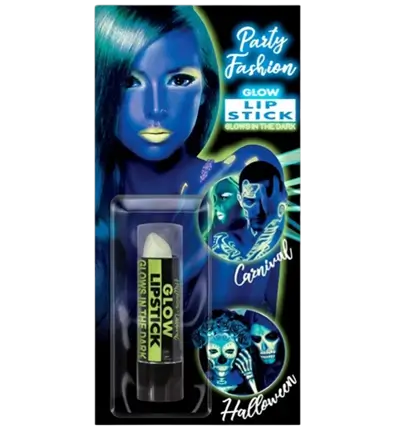 Fluorescerende UV-lippenstift - Halloween Carnaval Schminken - 6 ml
