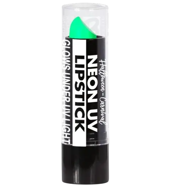 UV fluorescerende groene lippenstift - Halloween carnaval gezicht schminken - 6 ml