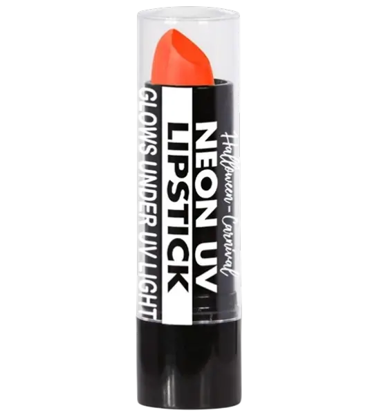Oranje fluorescerende UV-lippenstift - Halloween Carnaval Schminken - 6 ml